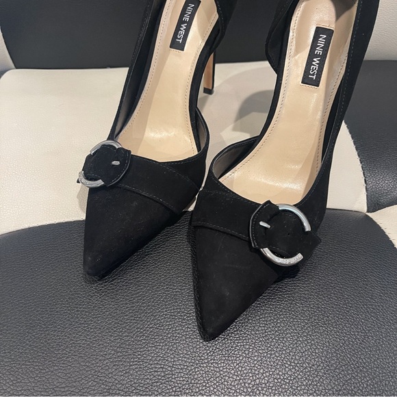 [Nine West] Suede Heels - Picture 3 of 6